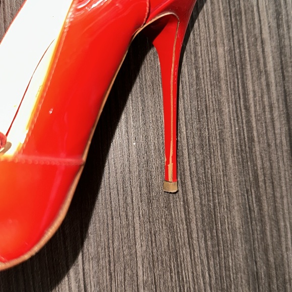 CHRISTIAN LOUBOUTIN red Corsetica Pumps size 40 - Picture 8 of 8